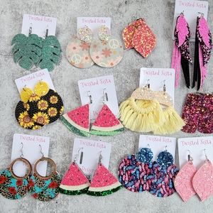 Summer Vibe Light Weight Pierced Ear Earrings